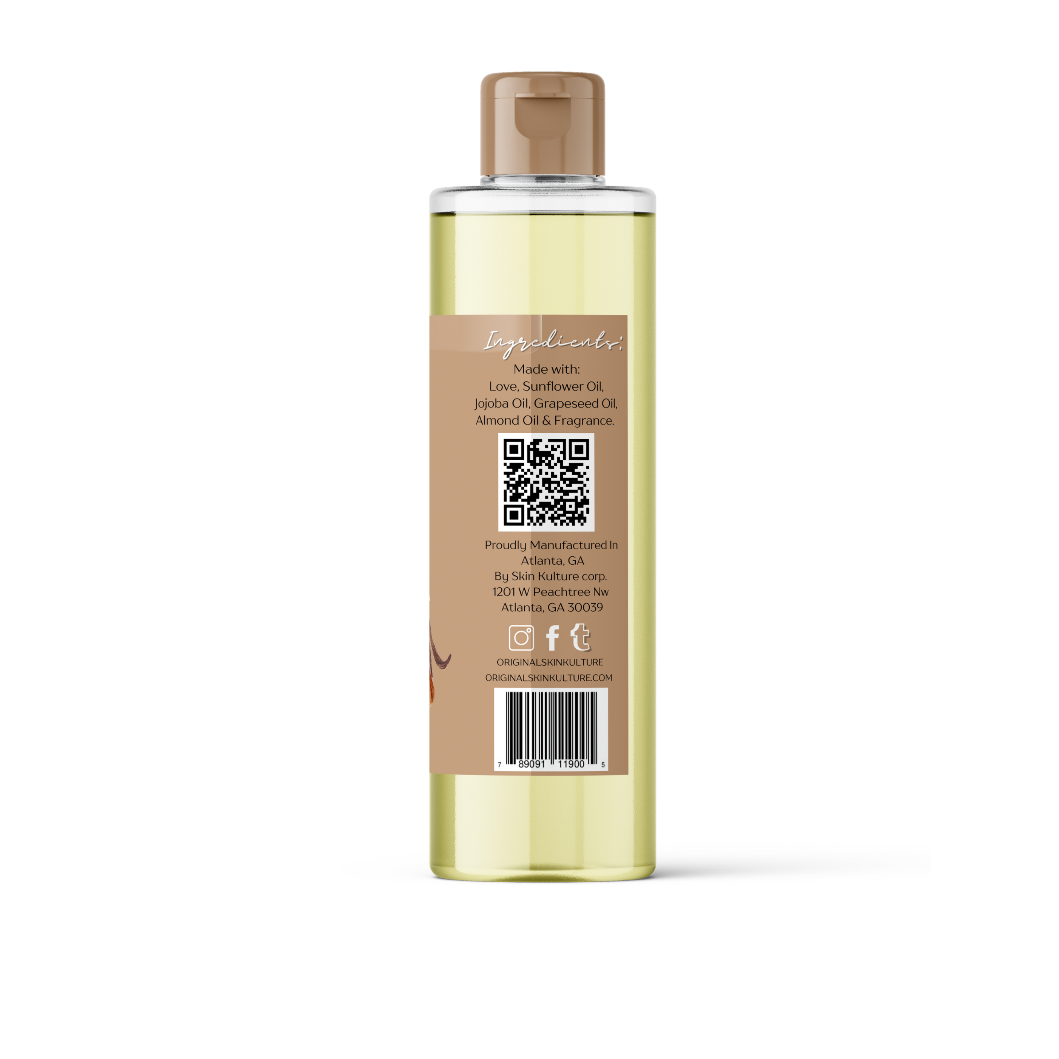 Vanilla Cinnamon Body Oil