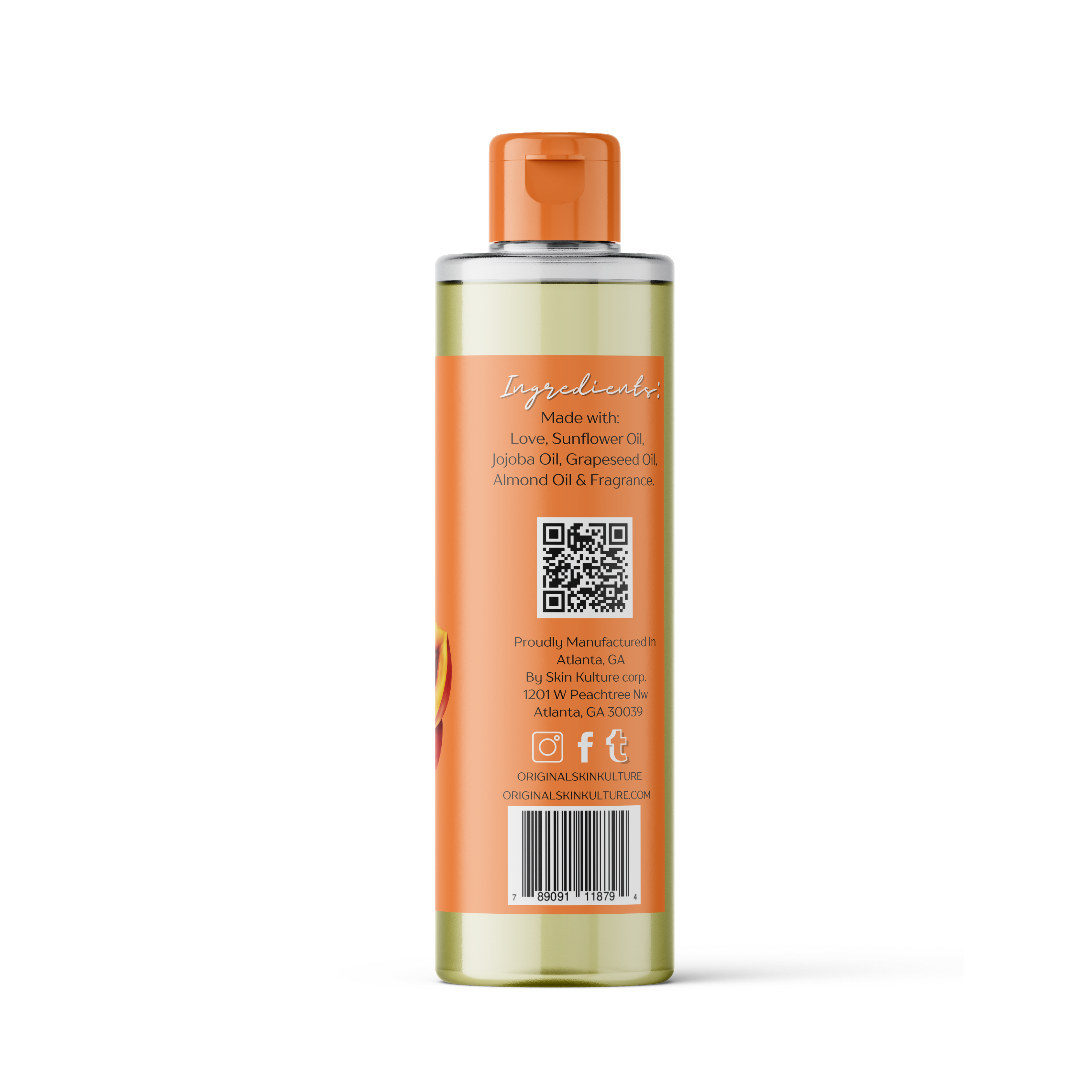 Georgia Peach Body Oil