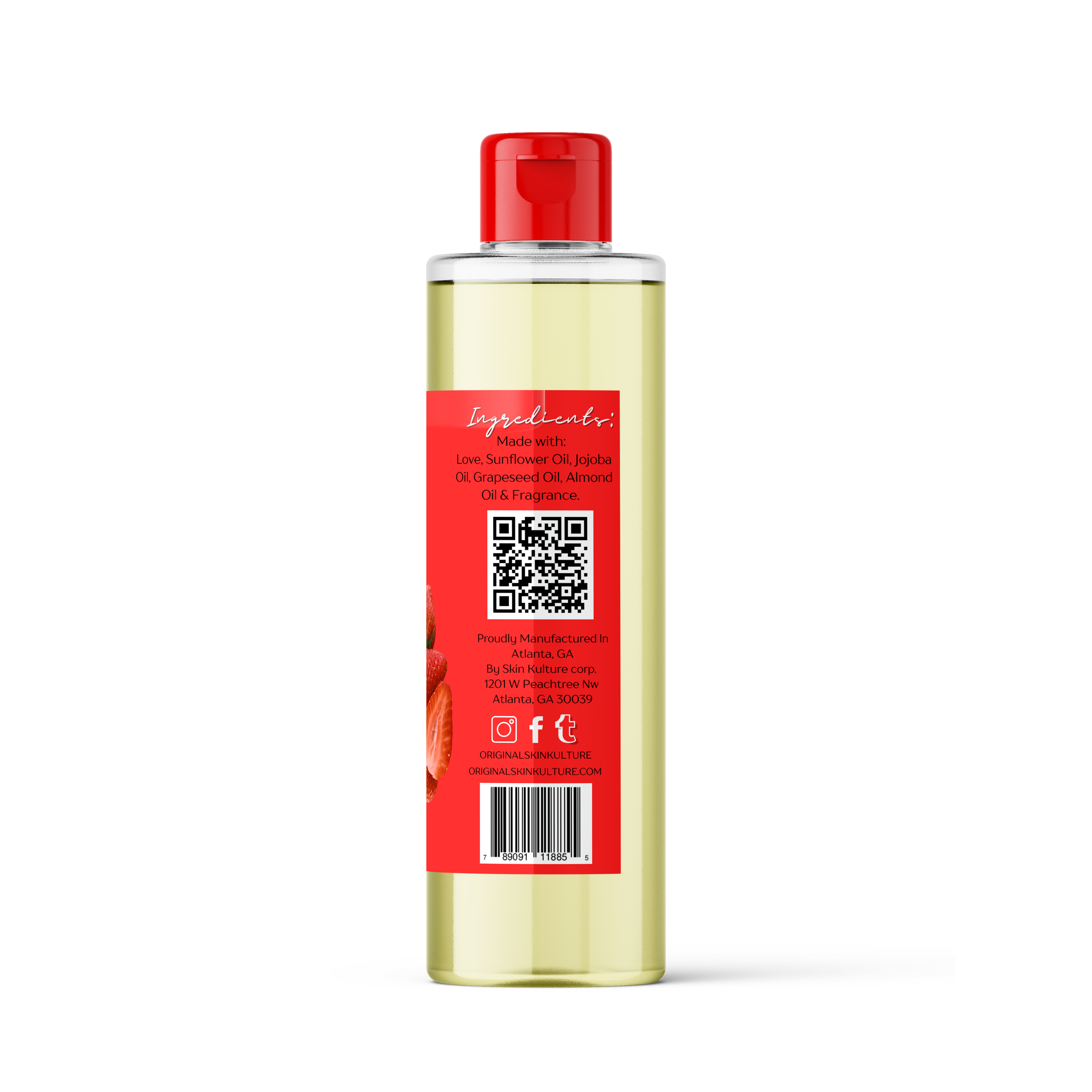 Strawberry Body Oil