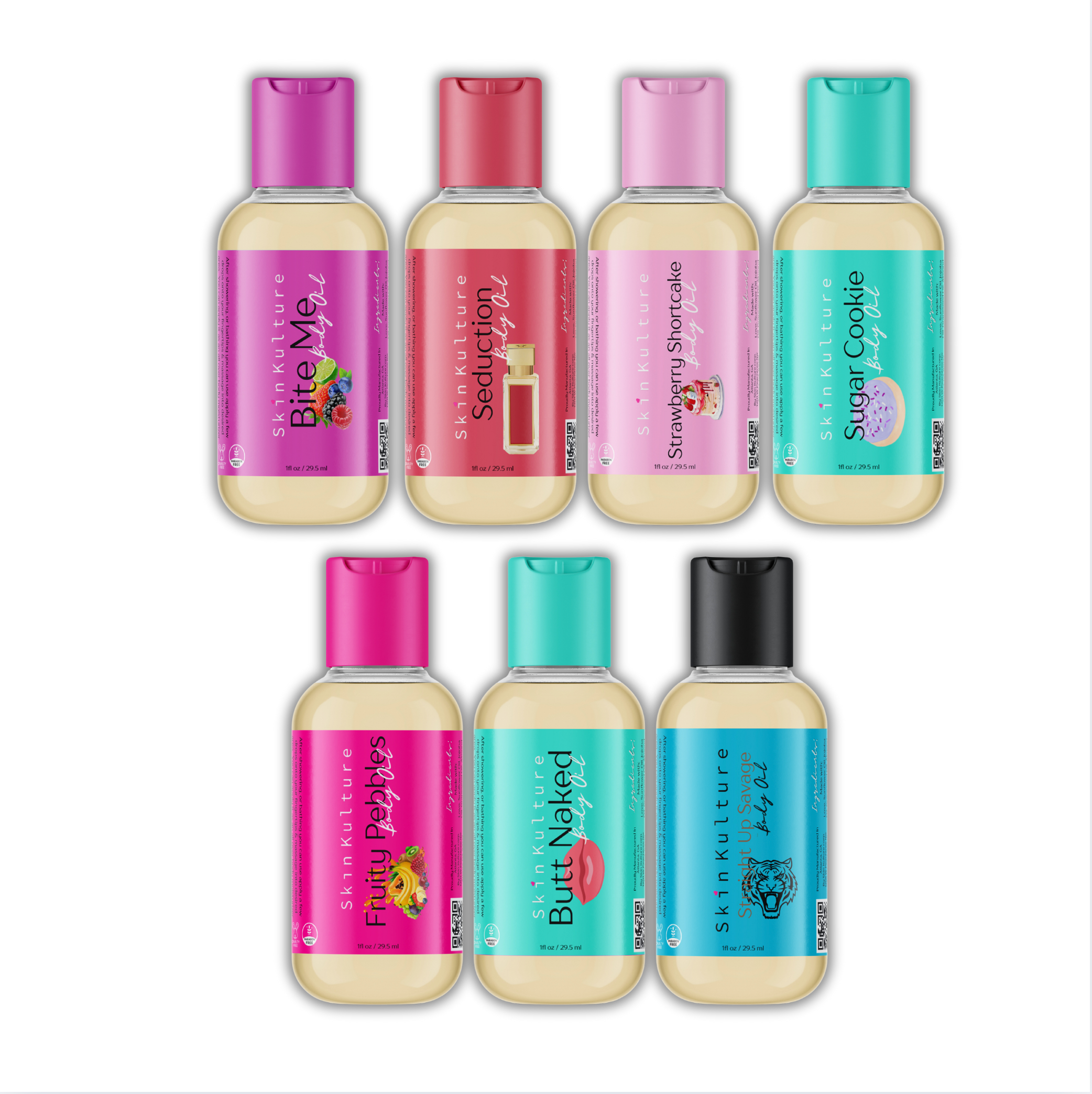 Body Oil Sample Set LIMITED STOCK!!